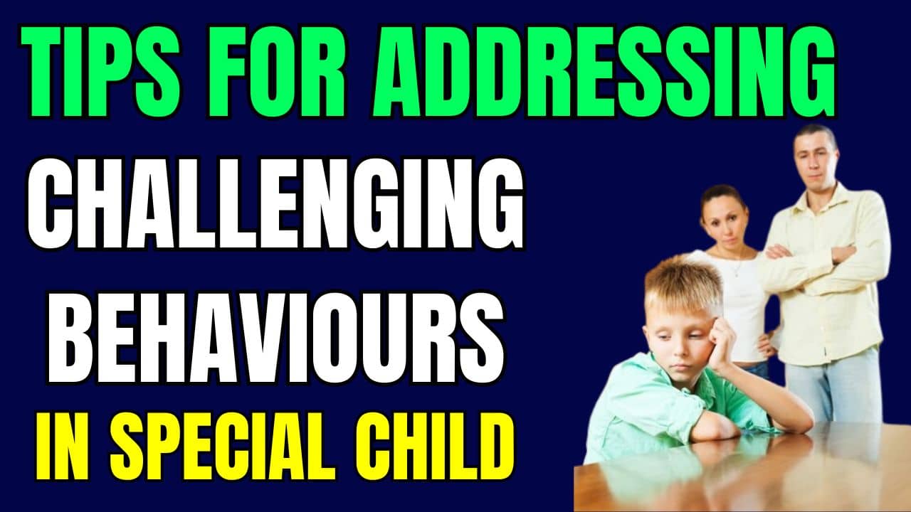 You are currently viewing Tips For Addressing Challenging Behaviours In Special Child