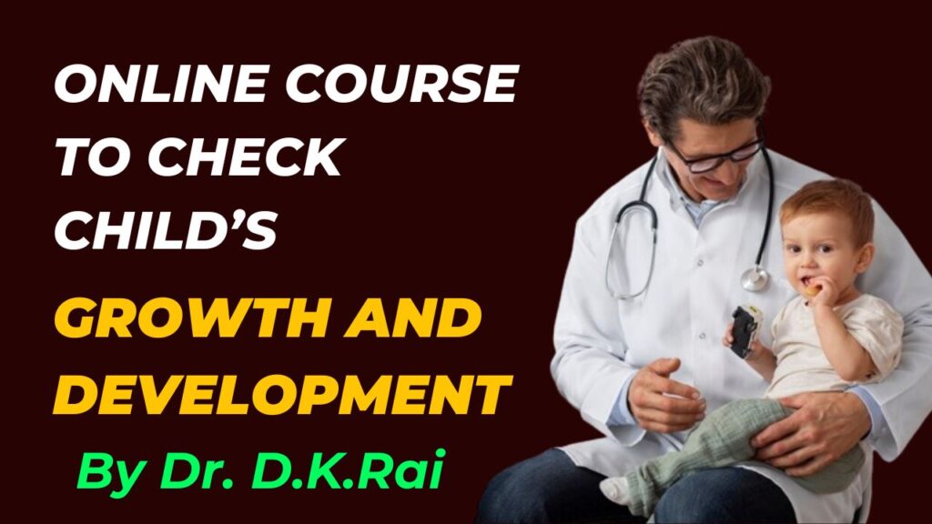 Online Course to Check Child Growth and Development